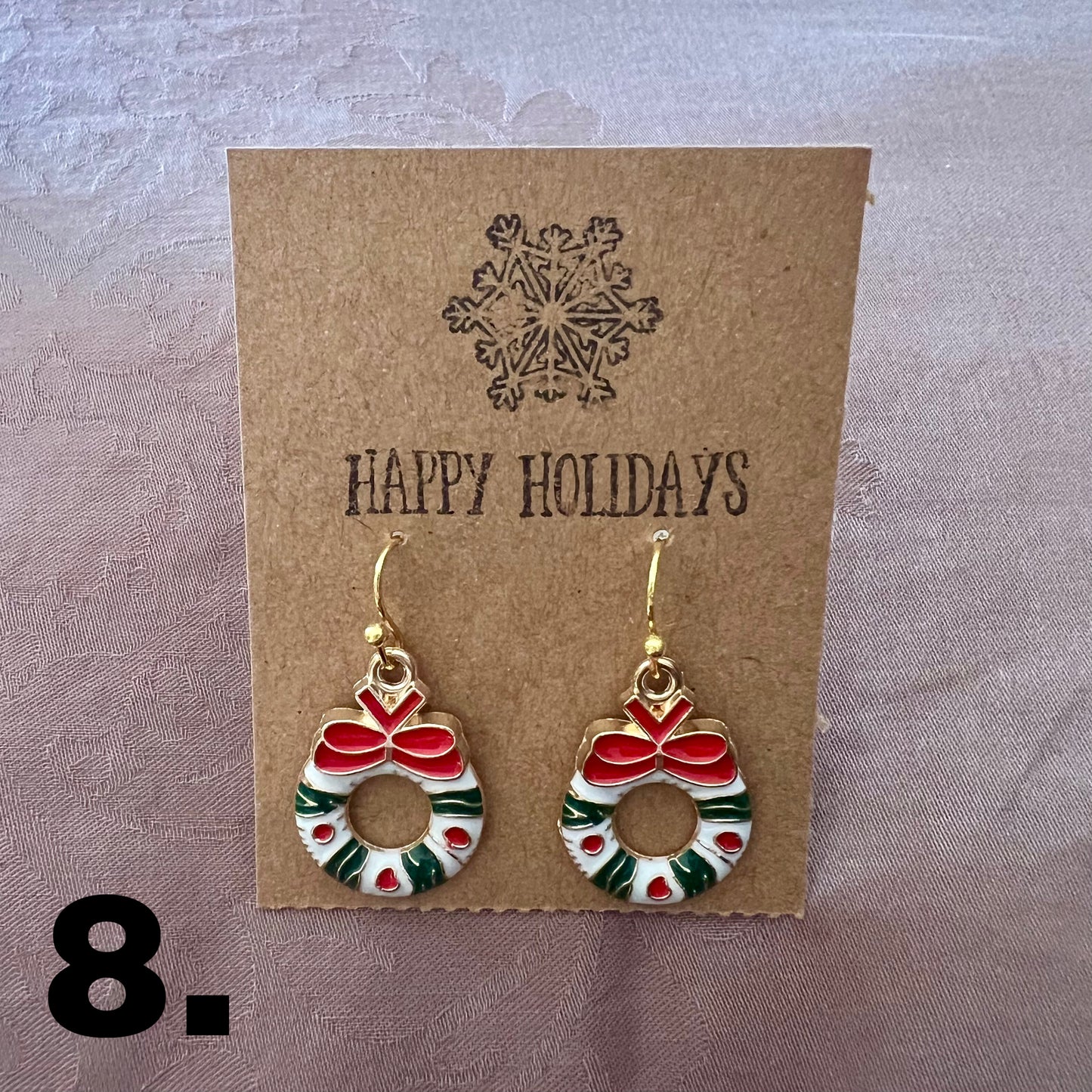 Classic Christmas Earrings