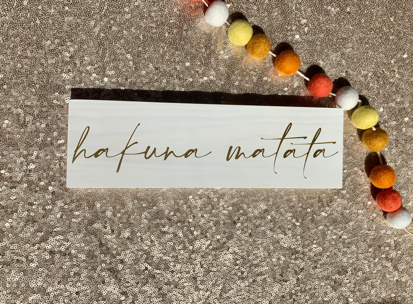 Hakuna Matata Wood Sign * Made to Order