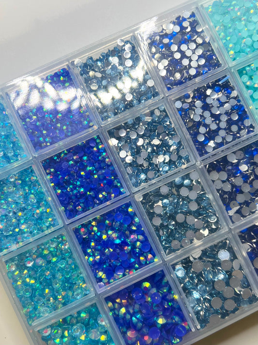 Blue Rhinestone Kit