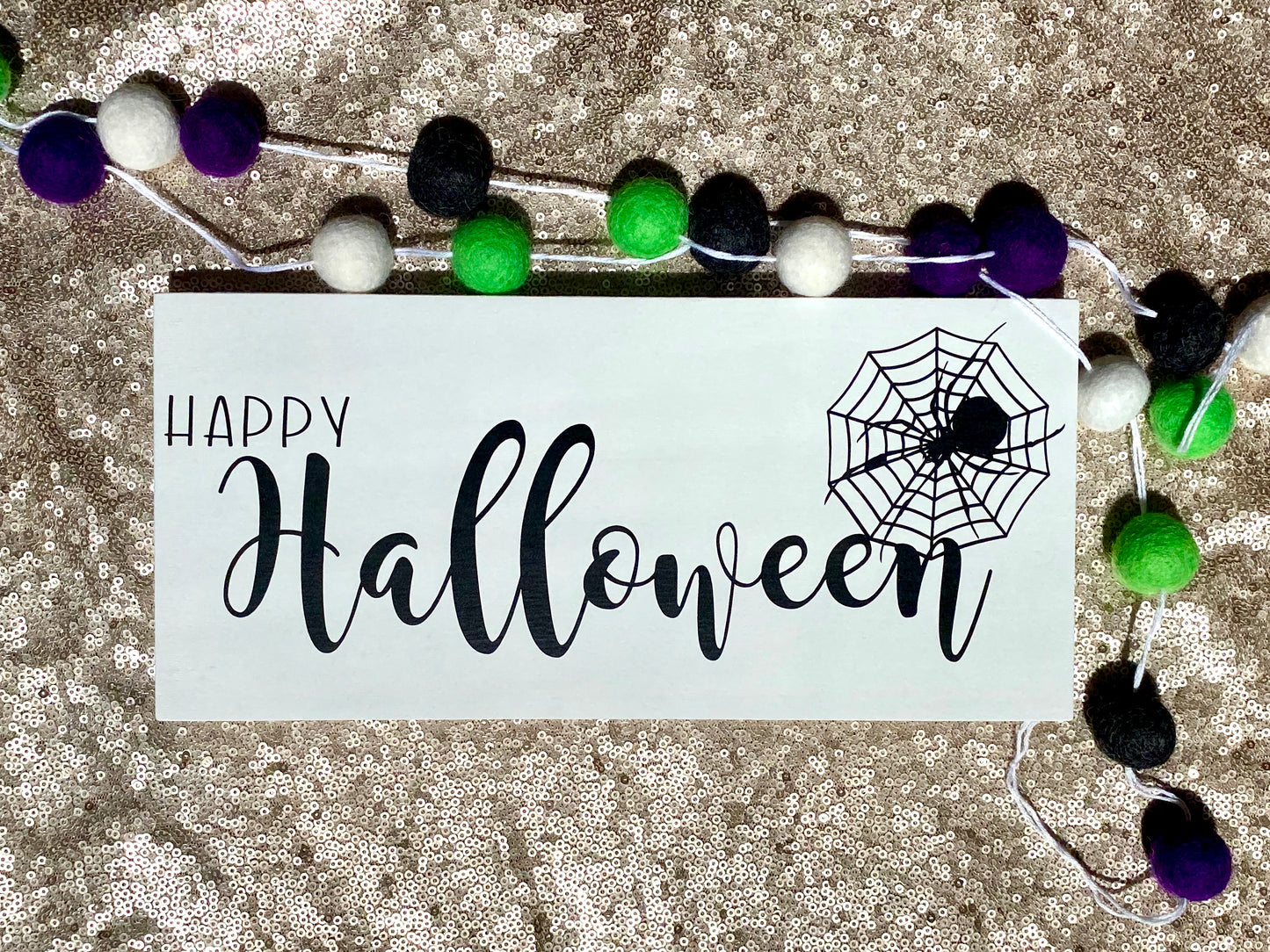 Happy Halloween Wood Sign * Made to Order